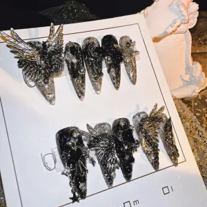 10 high-quality and super long handmade wearable armor, "Paradise Lost" niche style