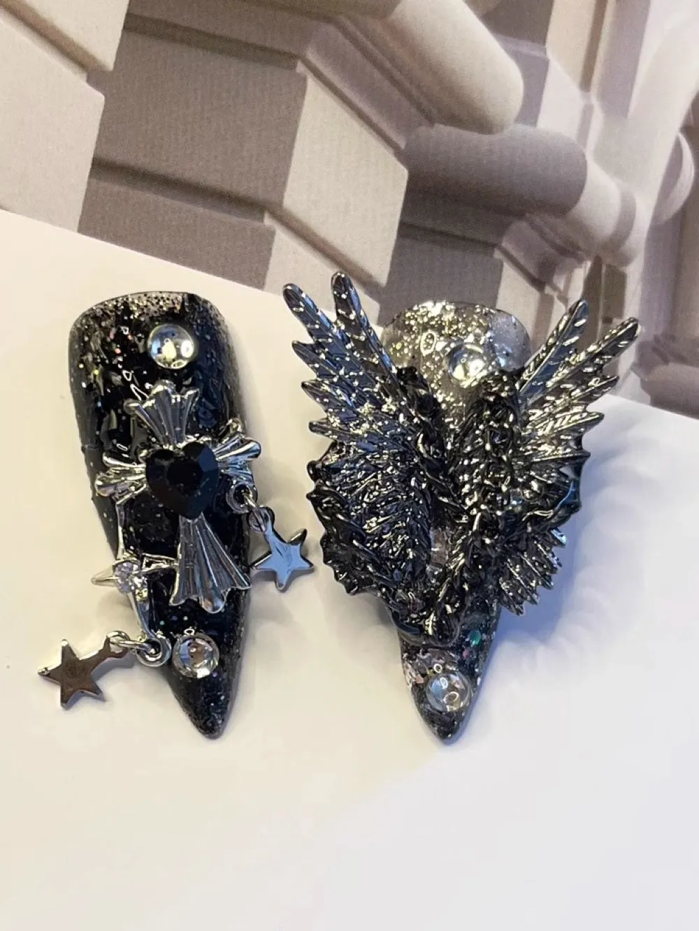 10 high-quality and super long handmade wearable armor, "Paradise Lost" niche style