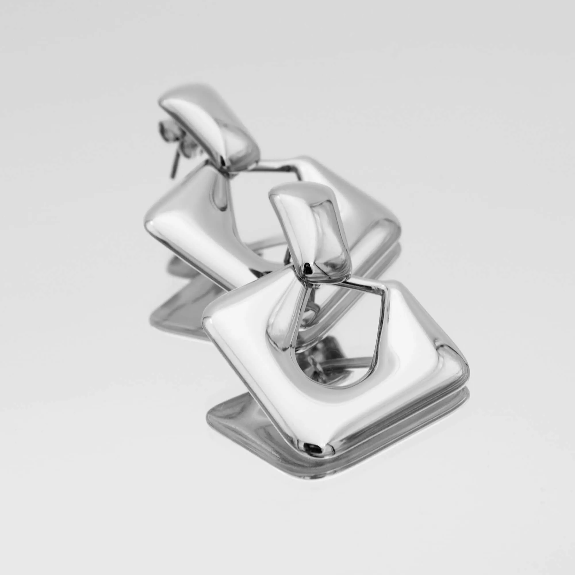 Anika Link Drop Earrings