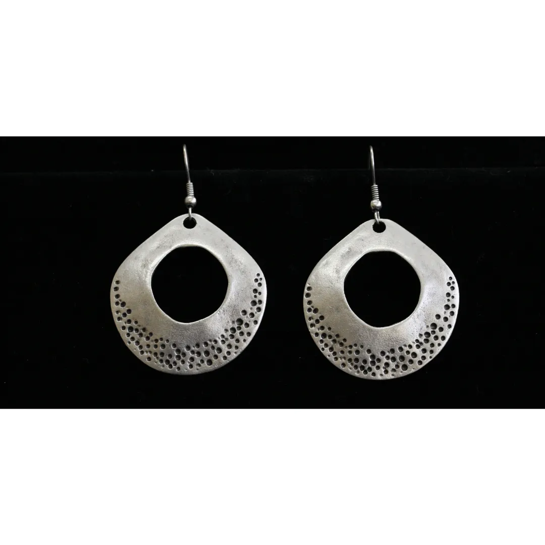 Antique Silver Plated Earrings