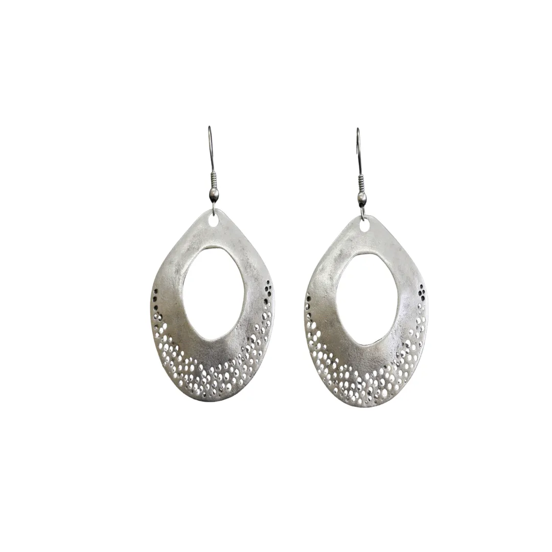 Antique Silver Plated Earrings