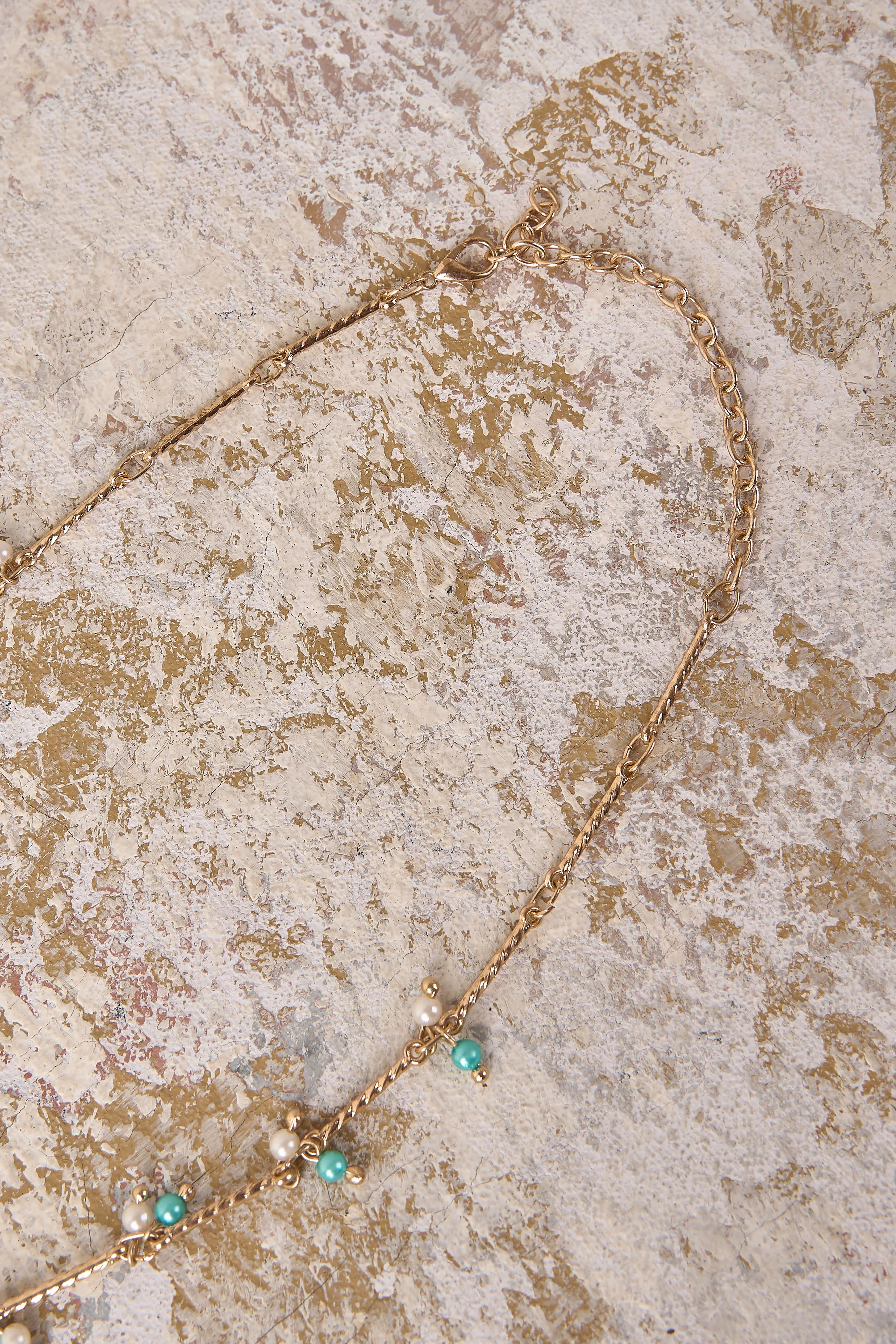 Ariel Charm Necklace - Multi
