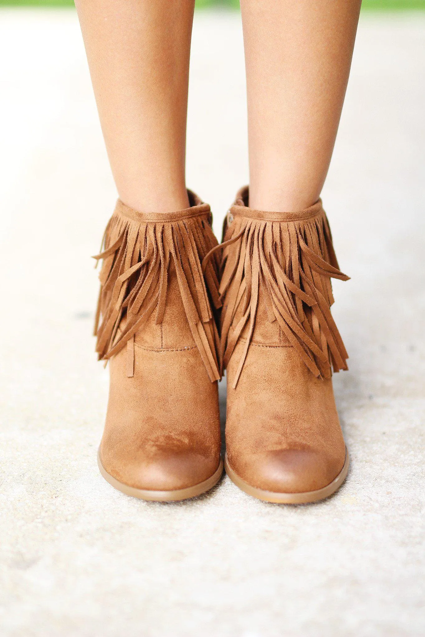 Auriga Tan Booties