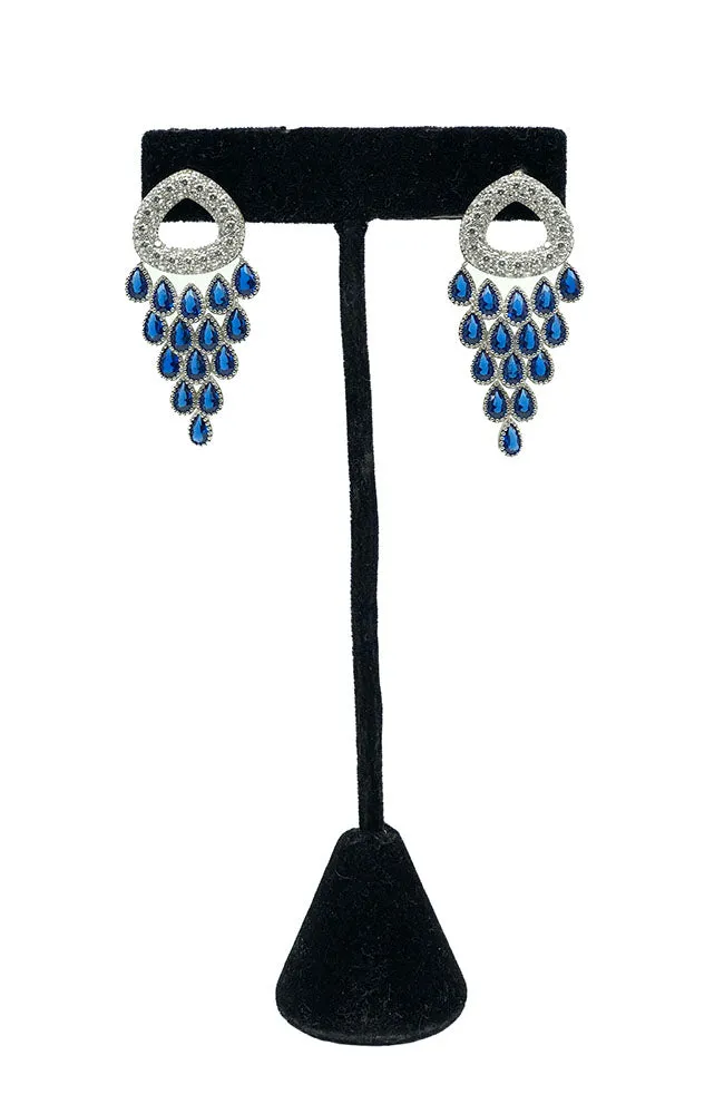 Blue Berries Earrings