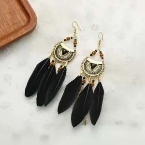 Bohemian Style Feather Earings 32 Choices