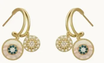 Boho-Chic Dangle Earrings