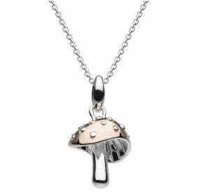 Charming 3D Mushroom Pendant
