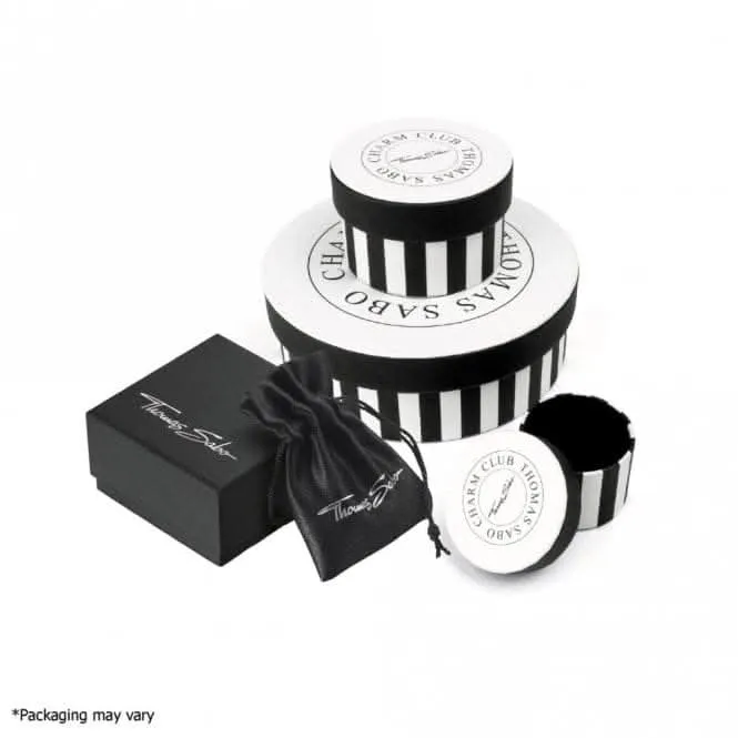 Charming Silver Disc Necklace KE2107-001-21-L45V