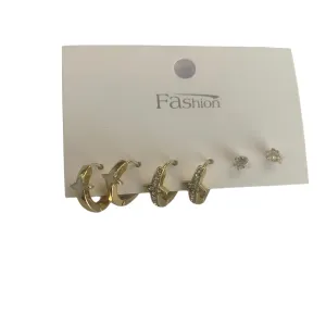 Chic earrings set accessory #4050