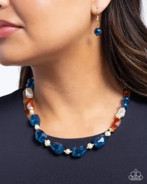 Crackling Chic • Blue