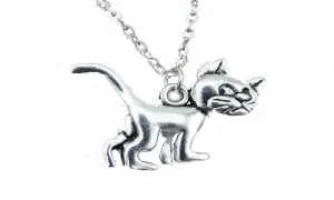 Cute Cat Pendant Necklace For Women