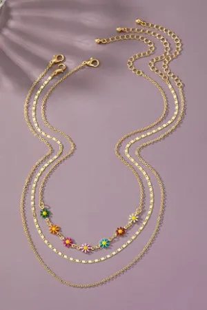 Daisy Babe Necklace Set