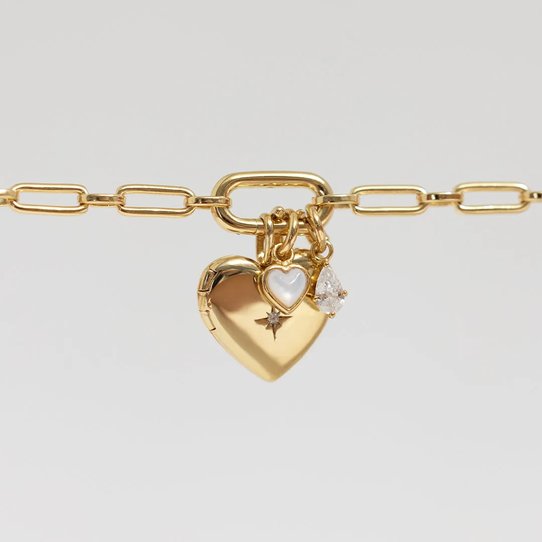 Devote Heart Charm