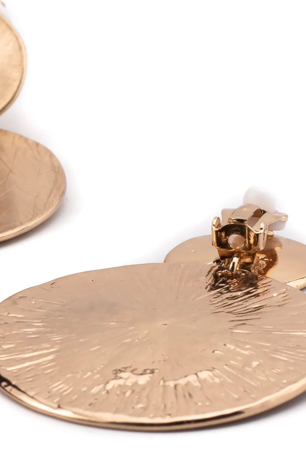 Elegant Chic Disc Earrings