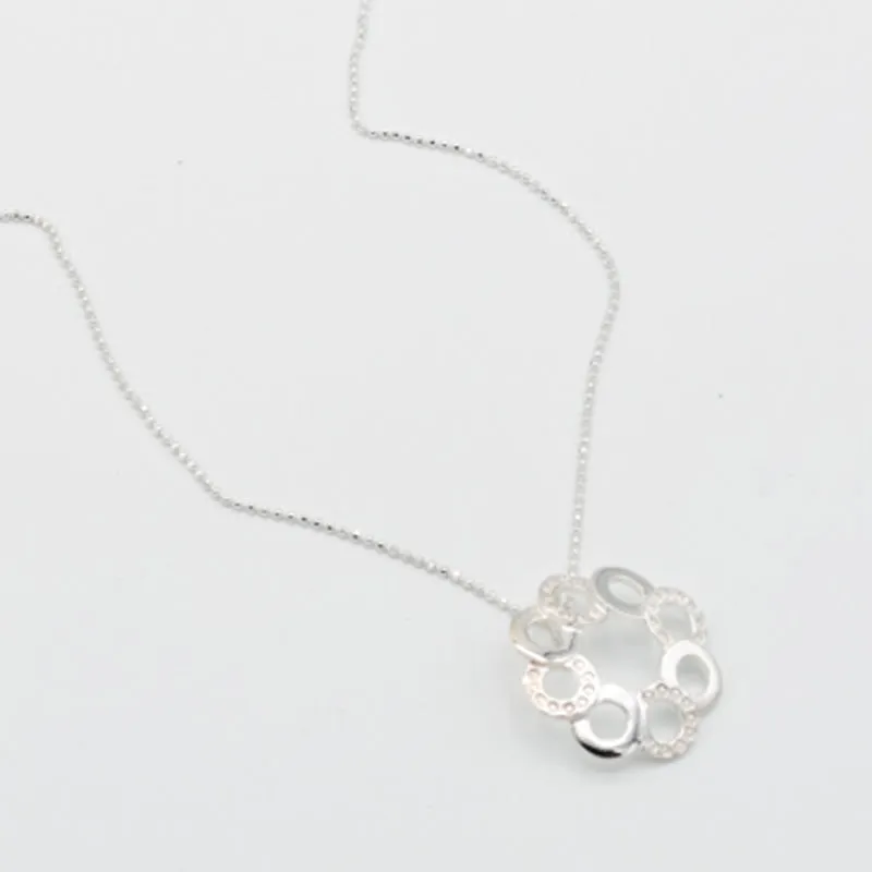Eternal Round Pendant Necklace