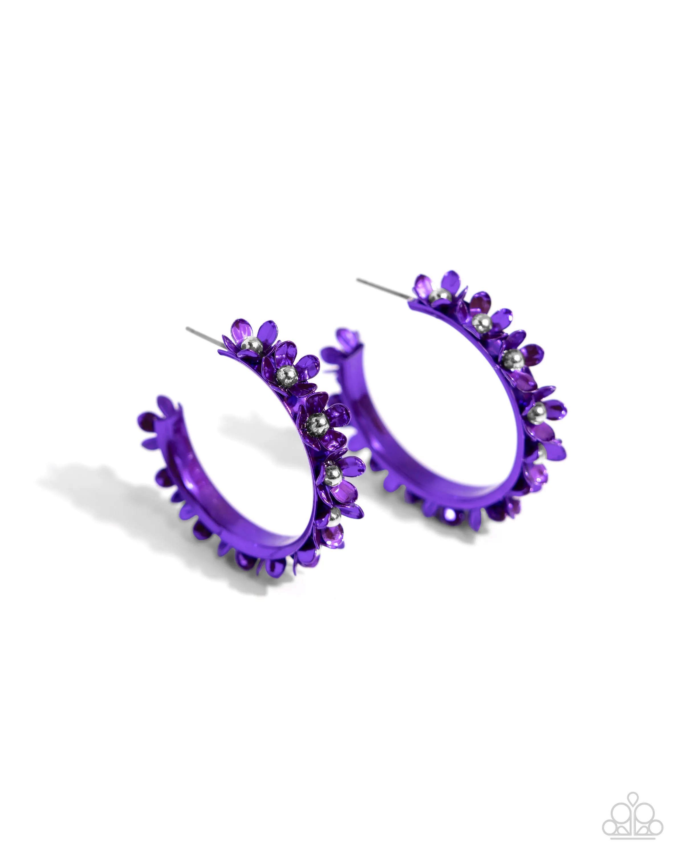 Fashionable Flower Crown • Purple
