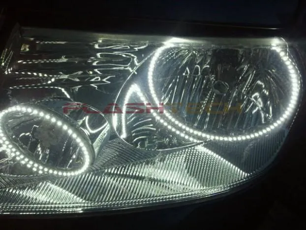 Ford F150 V.3 Fusion Color Change Headlight & LED Halo Fog Light Kit 2004-2008