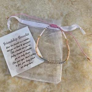 Friendship Bracelet - Pink