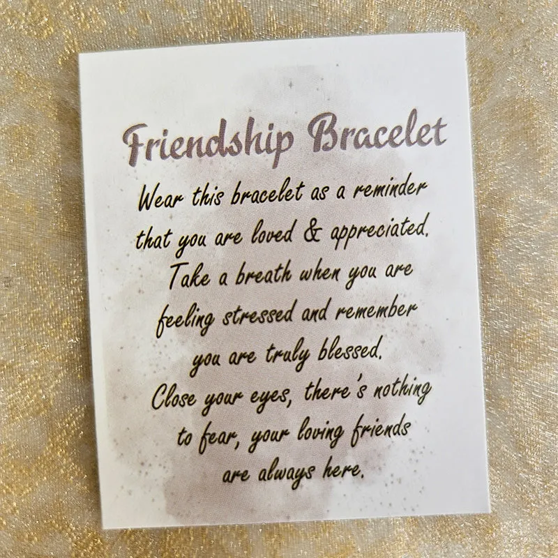 Friendship Bracelet - Pink