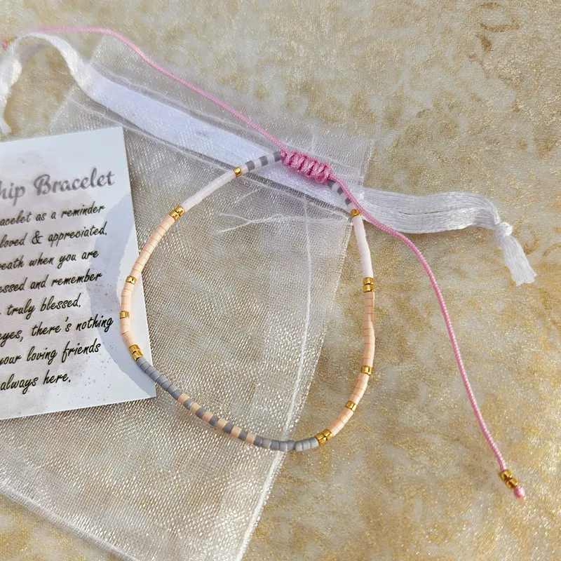 Friendship Bracelet - Pink