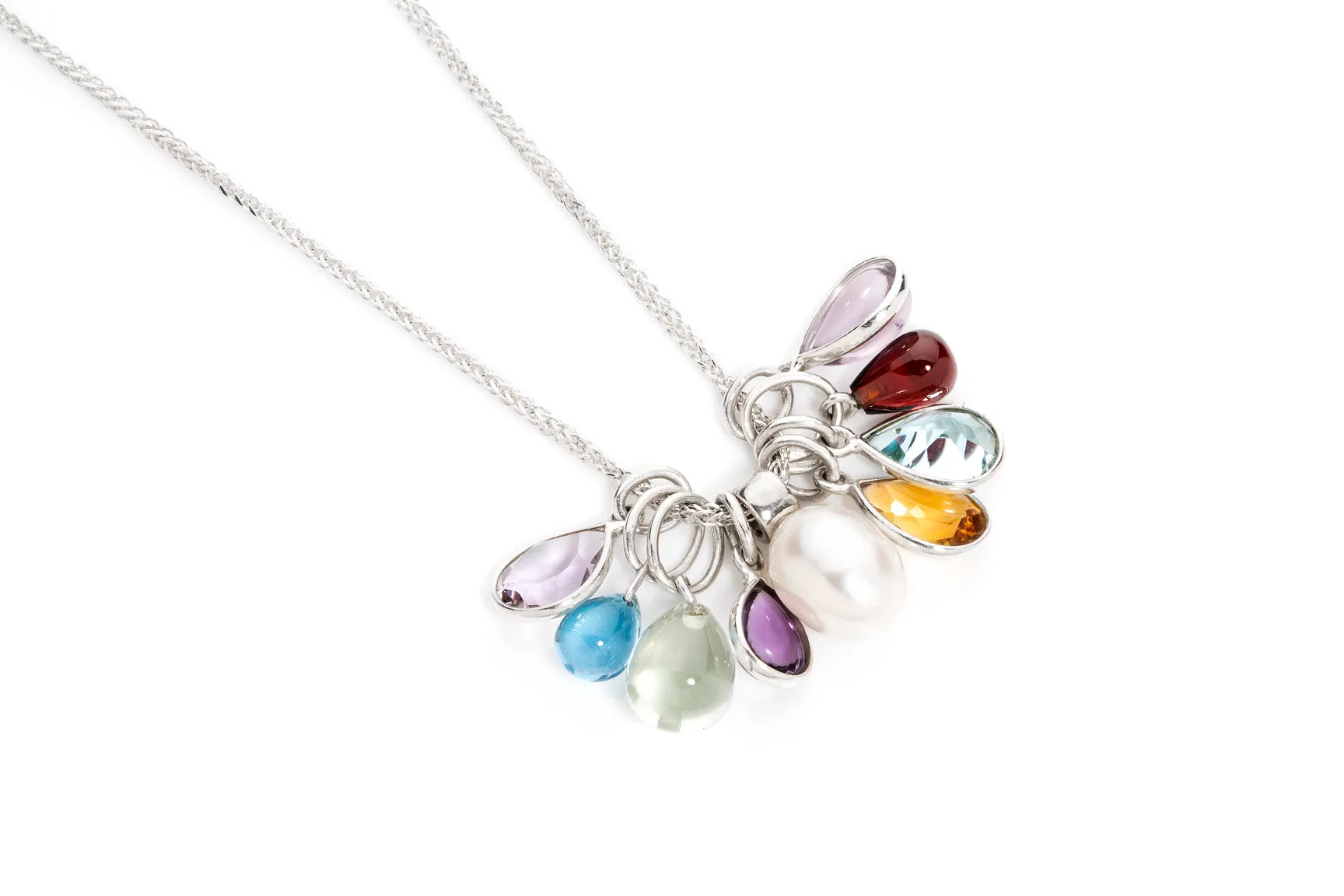 Harper Jewellery Brazilian Amerthyst Faceted Marquise Pendant 5x10mm