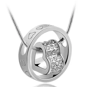 Heart Bridal Wedding Jewellery Pendant Necklace