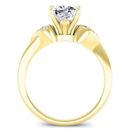 Hibiscus - Cushion Diamond Engagement Ring