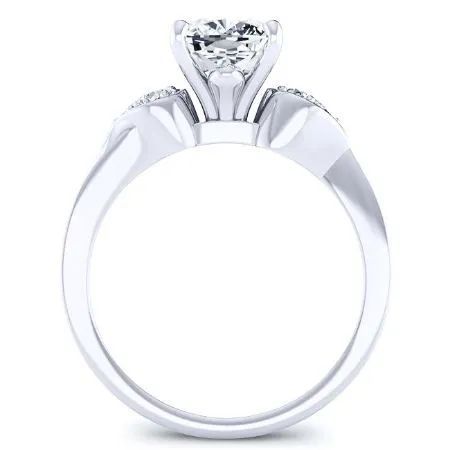 Hibiscus - Cushion Diamond Engagement Ring