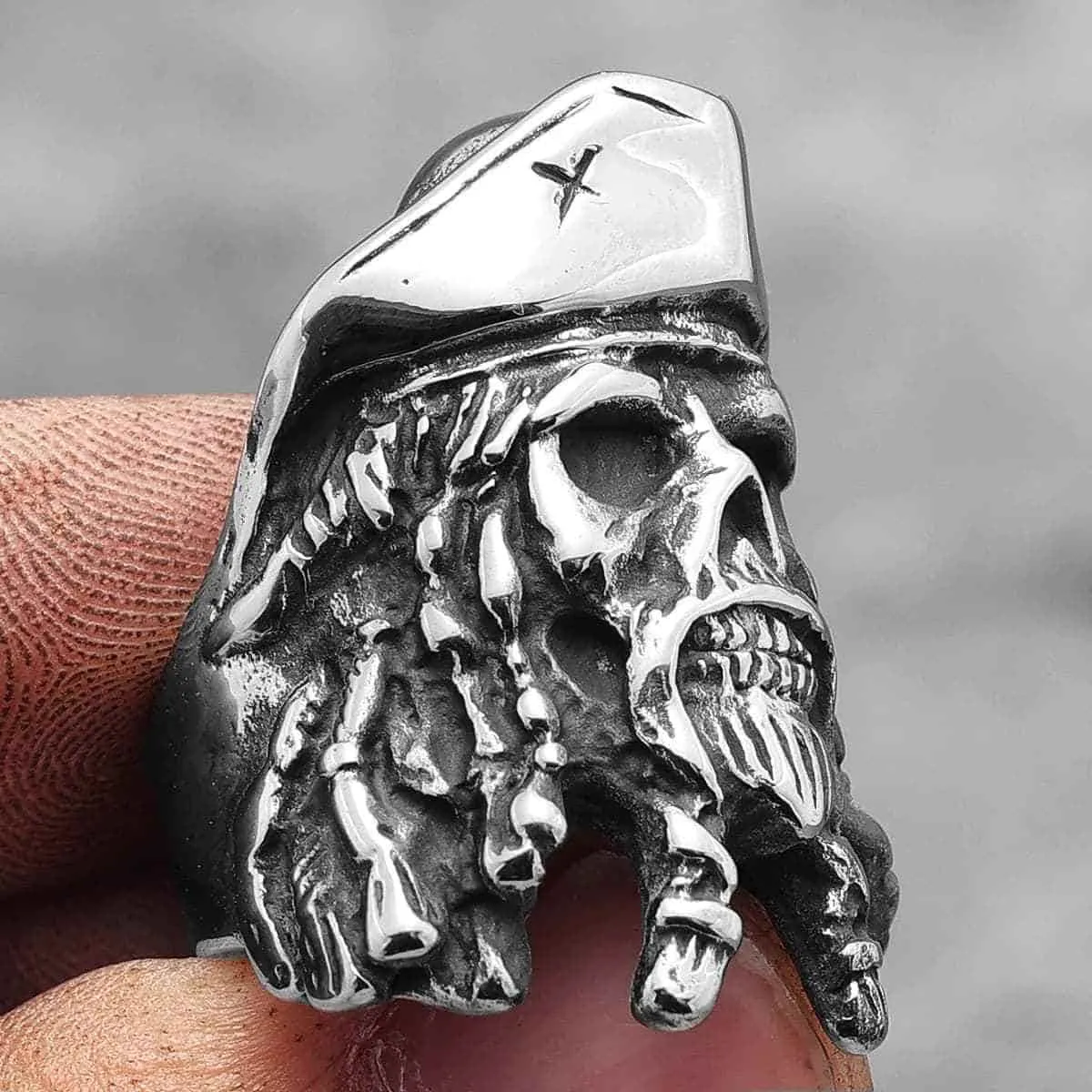 Jack Sparrow Captain Skull Pirate Ring