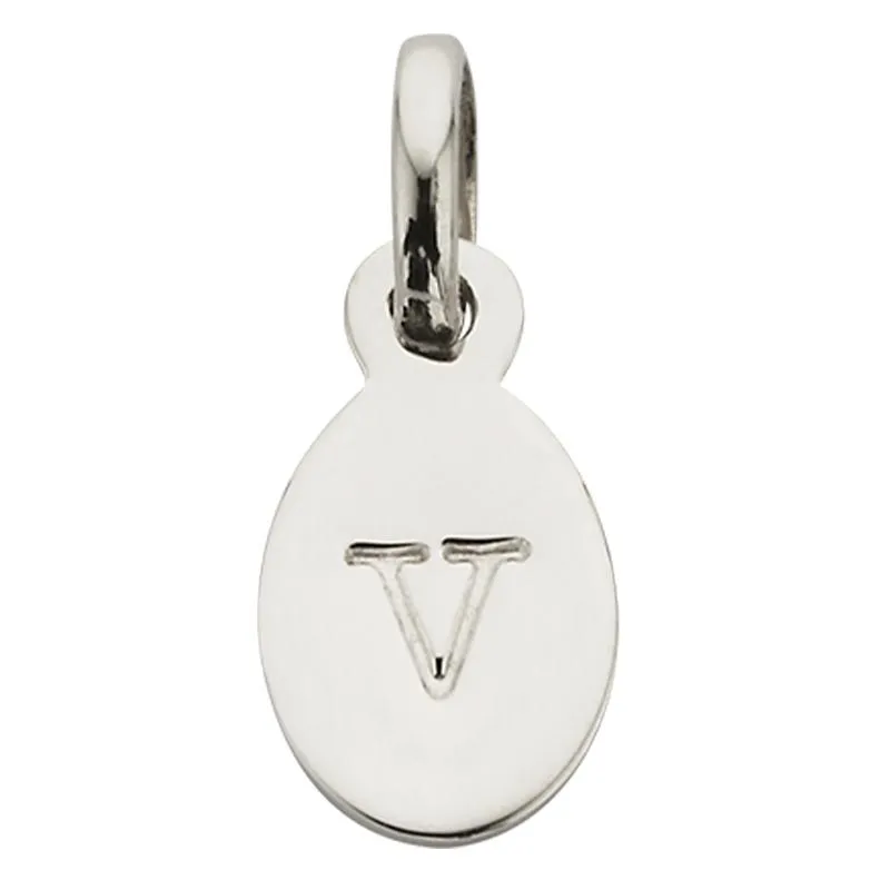 Kirstin Ash Bespoke Collection Oval Initials - Sterling Silver