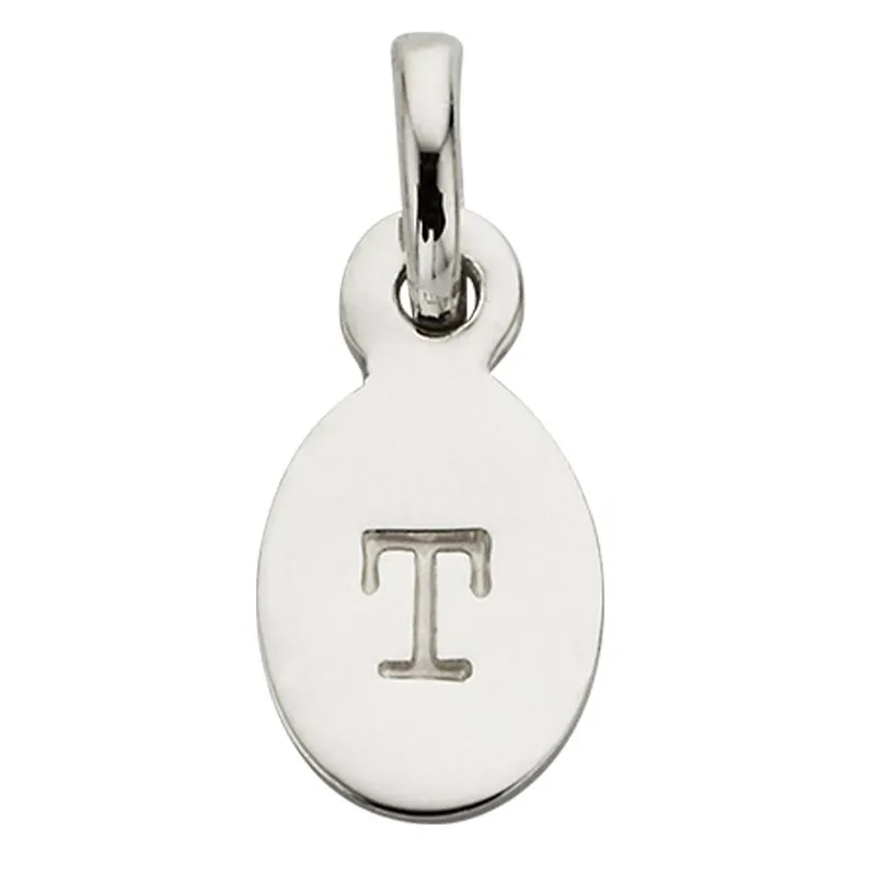 Kirstin Ash Bespoke Collection Oval Initials - Sterling Silver