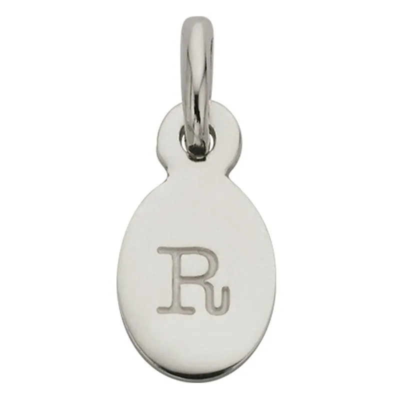 Kirstin Ash Bespoke Collection Oval Initials - Sterling Silver