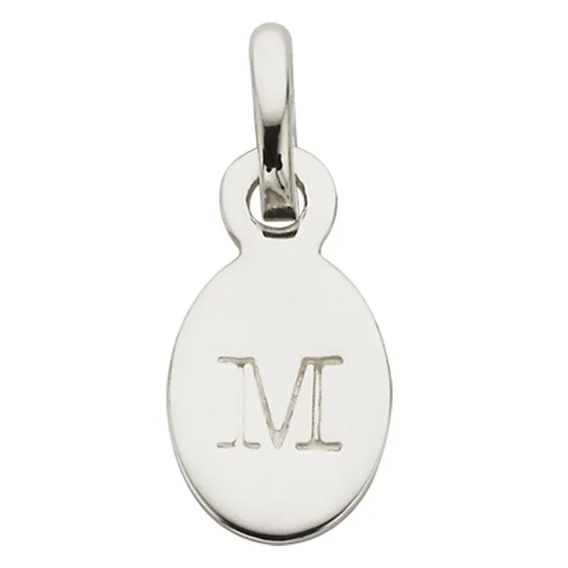 Kirstin Ash Bespoke Collection Oval Initials - Sterling Silver