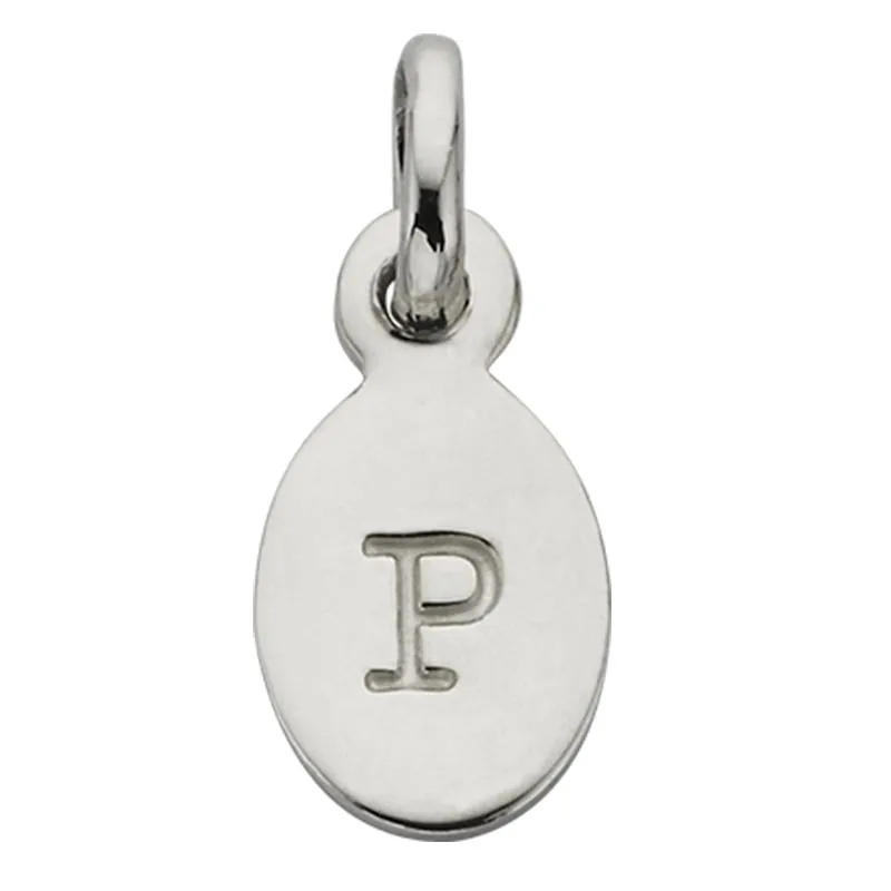 Kirstin Ash Bespoke Collection Oval Initials - Sterling Silver