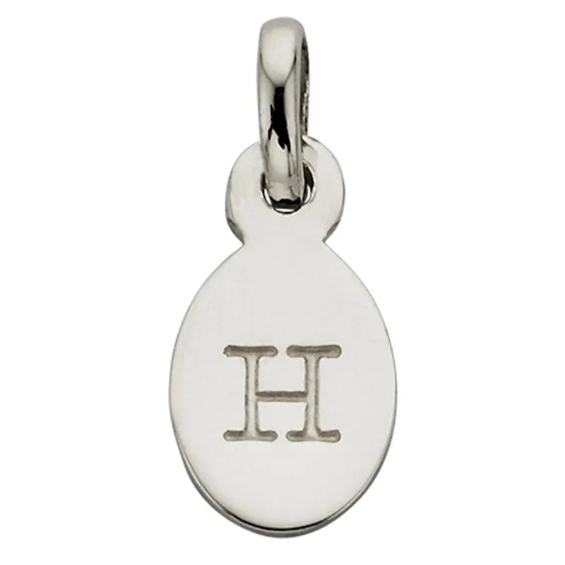 Kirstin Ash Bespoke Collection Oval Initials - Sterling Silver