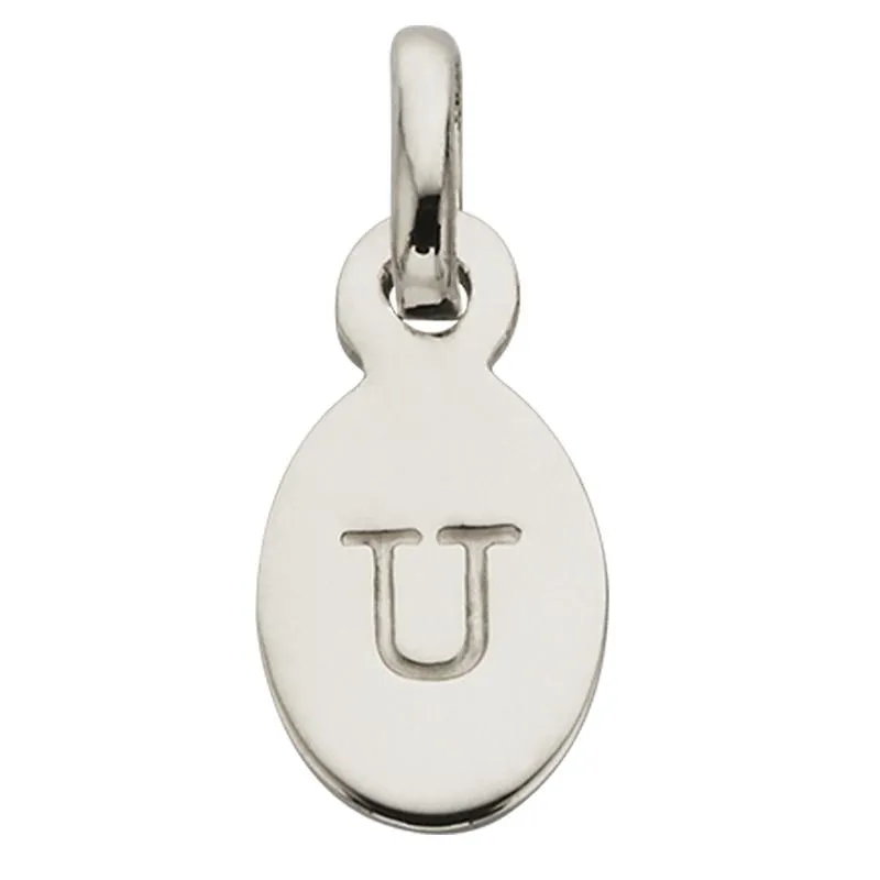 Kirstin Ash Bespoke Collection Oval Initials - Sterling Silver