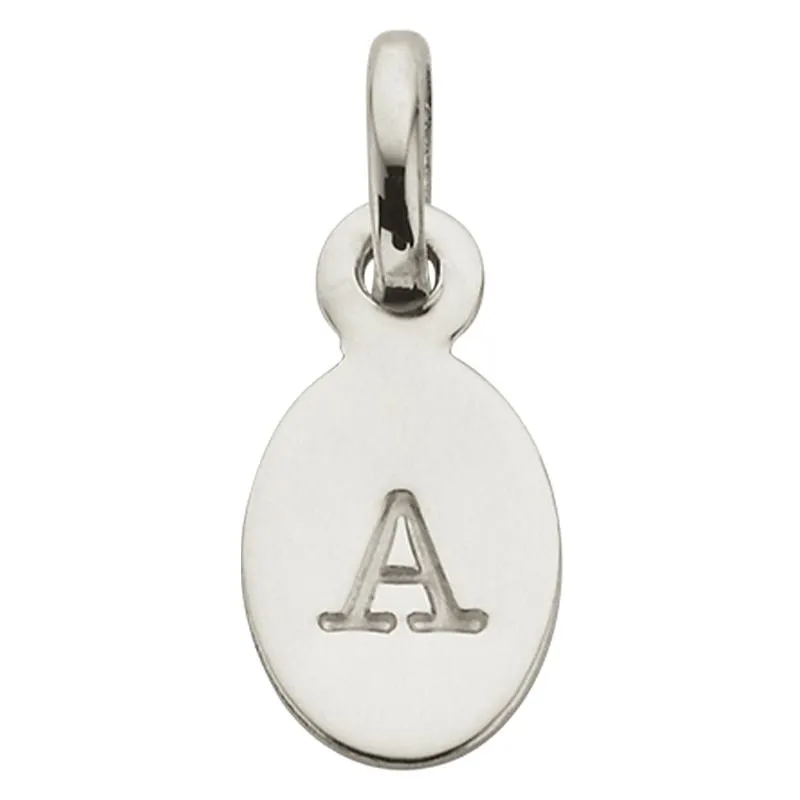 Kirstin Ash Bespoke Collection Oval Initials - Sterling Silver