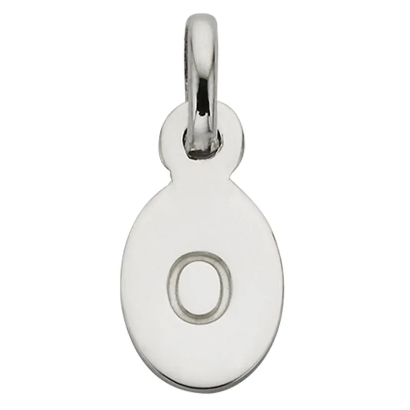 Kirstin Ash Bespoke Collection Oval Initials - Sterling Silver