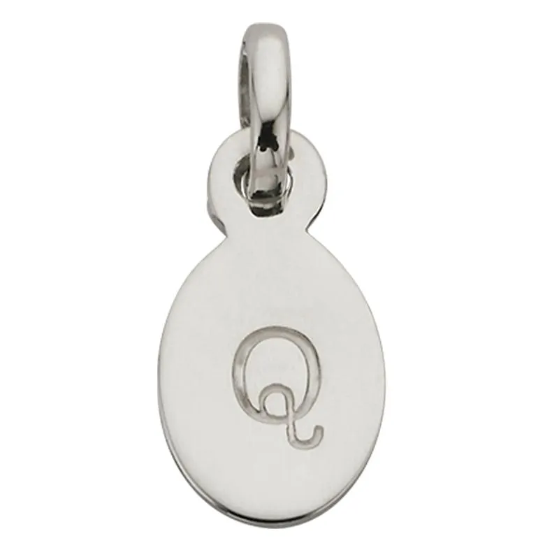 Kirstin Ash Bespoke Collection Oval Initials - Sterling Silver
