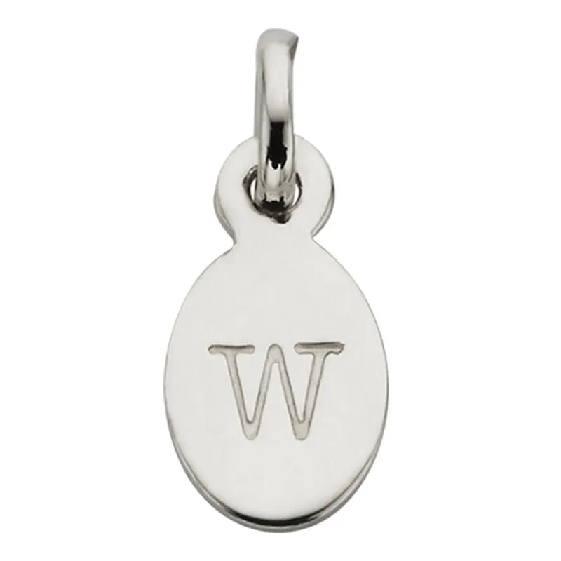 Kirstin Ash Bespoke Collection Oval Initials - Sterling Silver