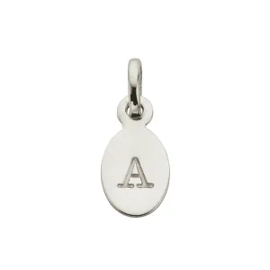 Kirstin Ash Bespoke Collection Oval Initials - Sterling Silver