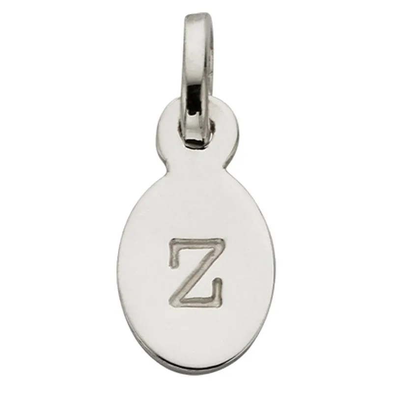 Kirstin Ash Bespoke Collection Oval Initials - Sterling Silver
