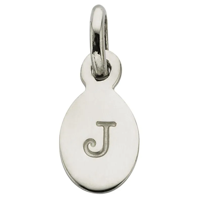 Kirstin Ash Bespoke Collection Oval Initials - Sterling Silver