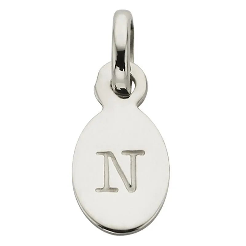 Kirstin Ash Bespoke Collection Oval Initials - Sterling Silver