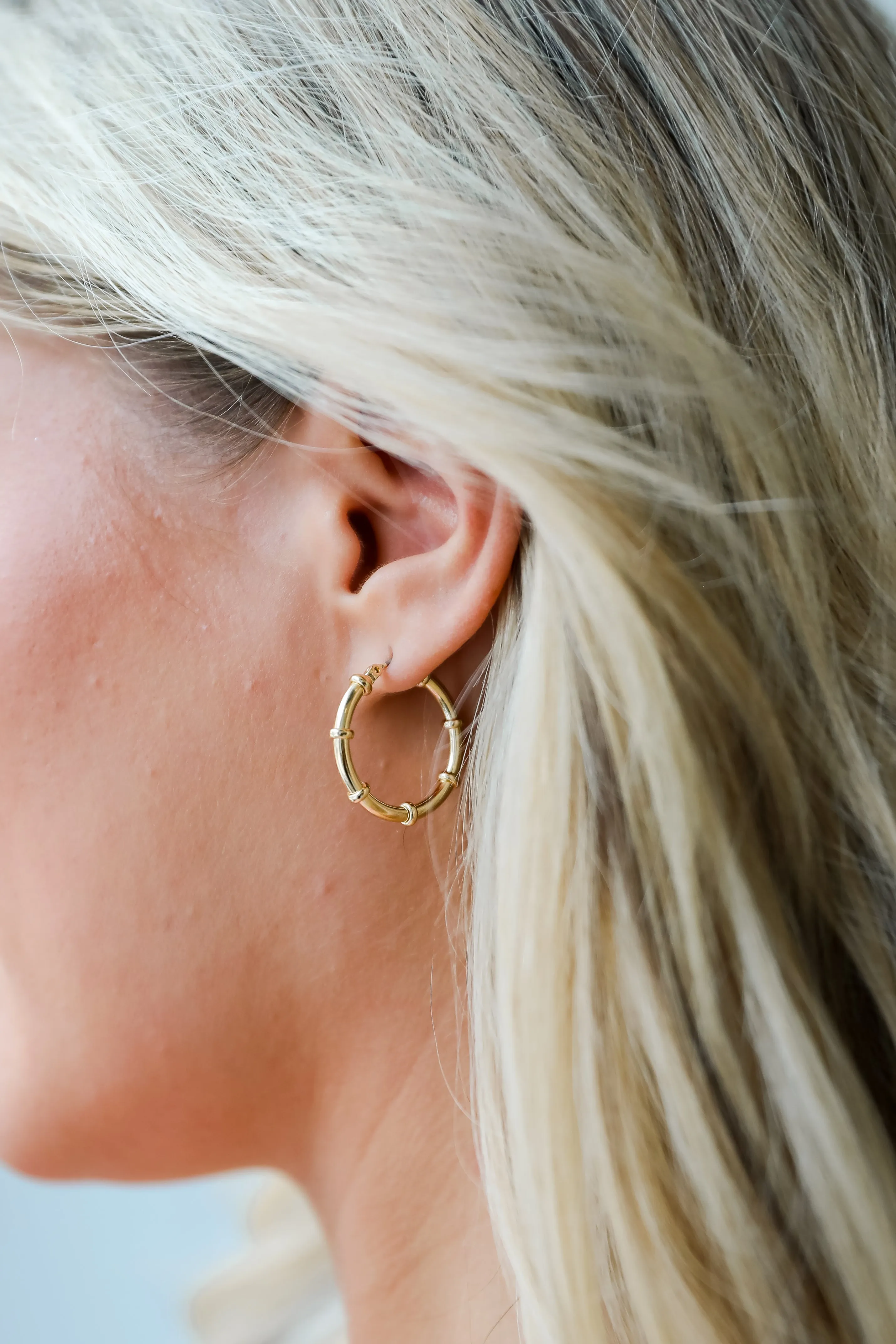 Lauren Gold Hoop Earrings