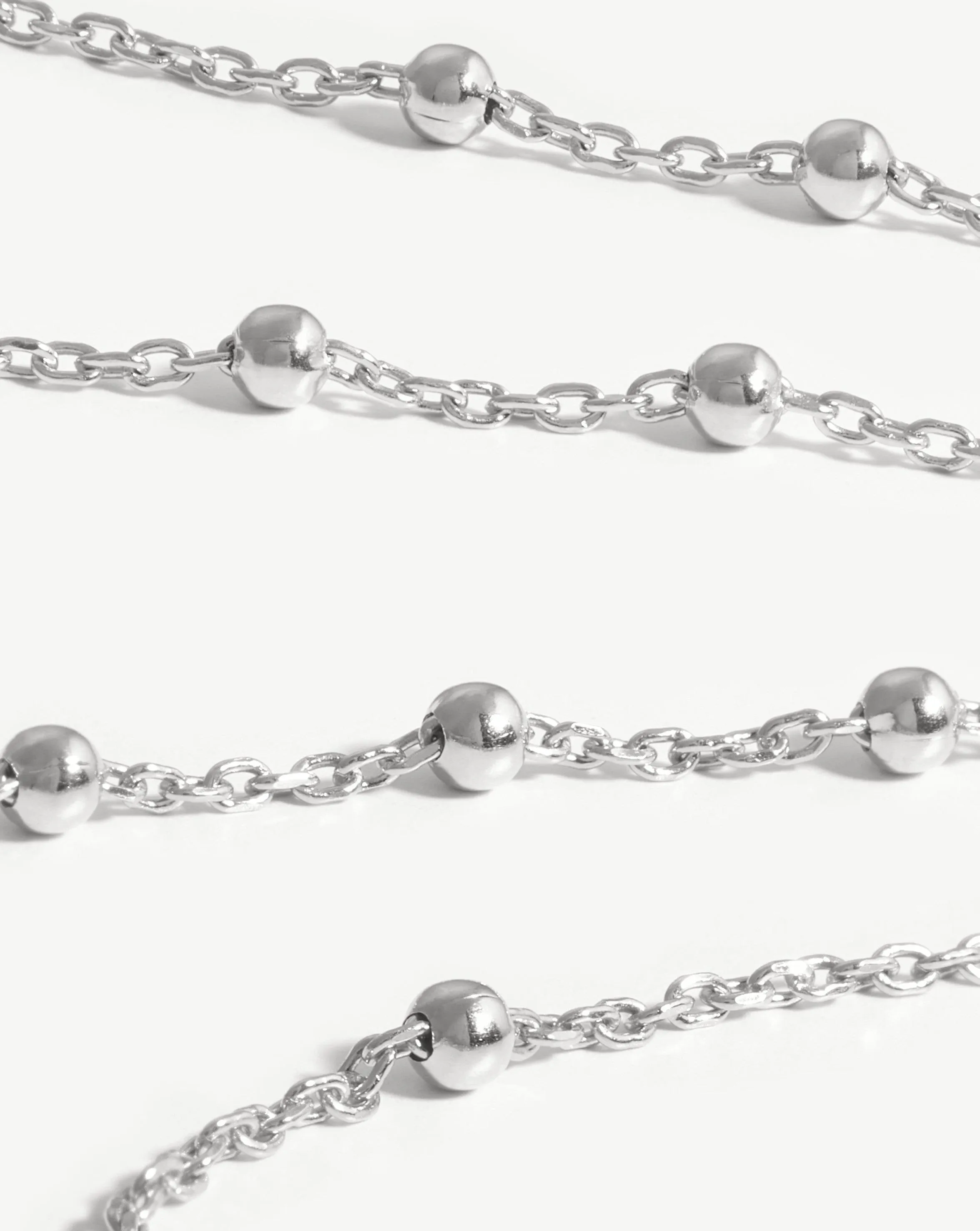 Long Orb Chain Necklace