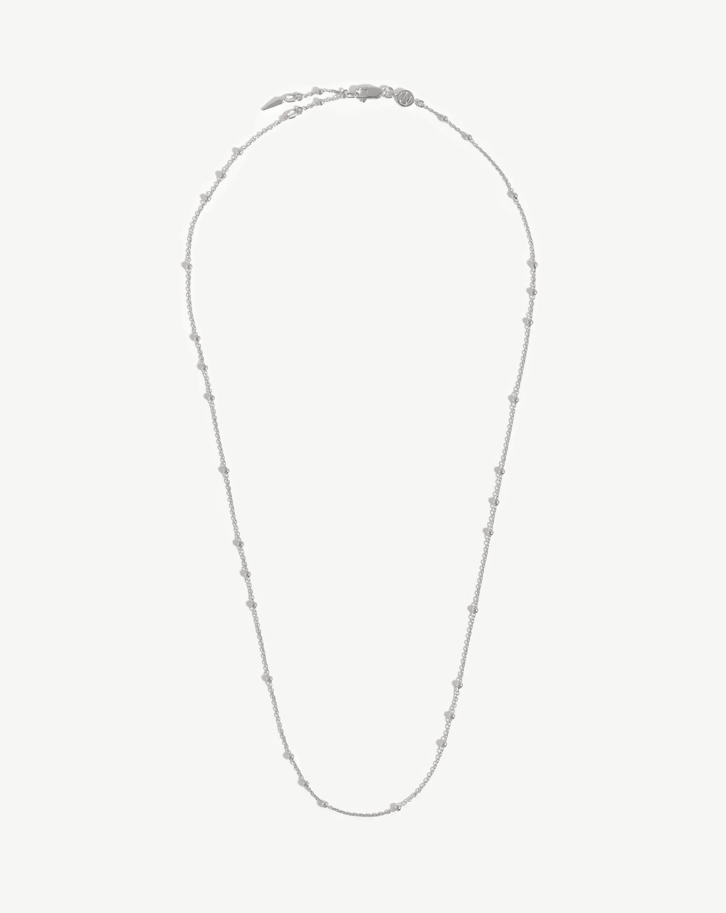 Long Orb Chain Necklace