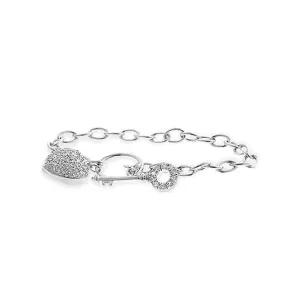 LOVCIA Jewelry Love Lock Fashion Bracelet