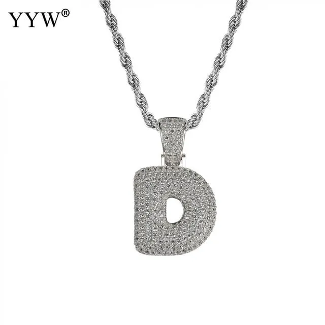 Luxury Name Letters Chain Pendants