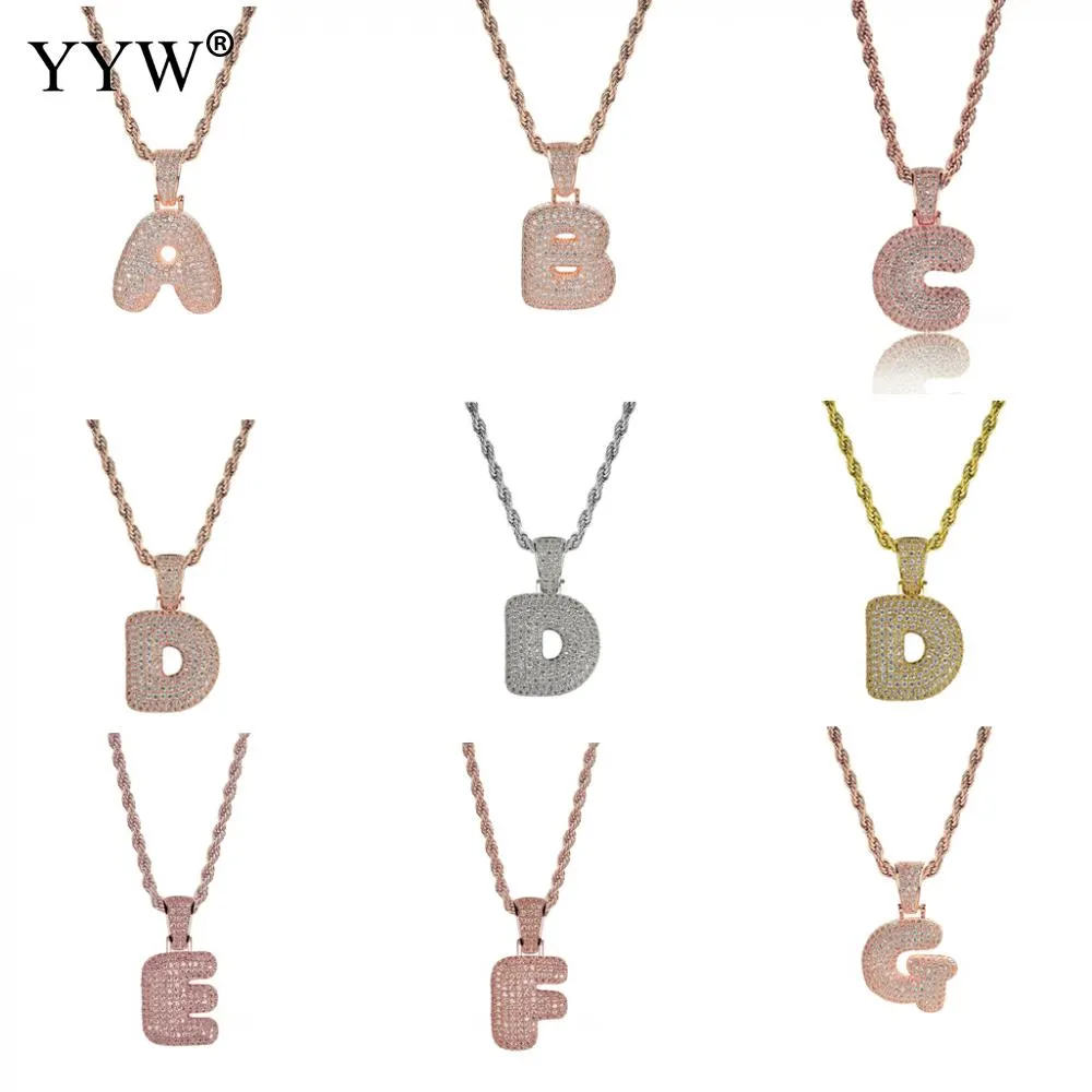 Luxury Name Letters Chain Pendants